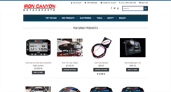 Desktop Screenshot of ironcanyonmotorsports.com